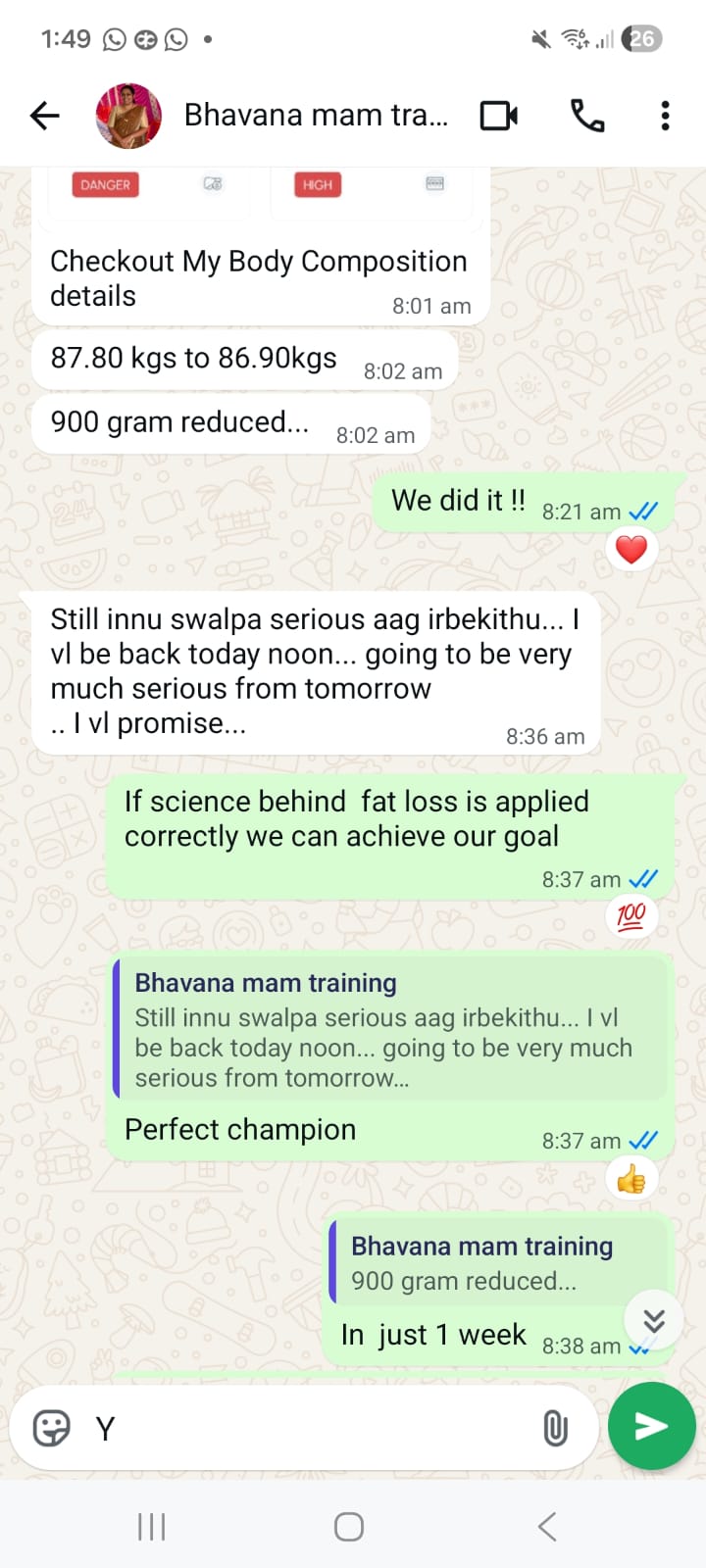 Client Feedback Log